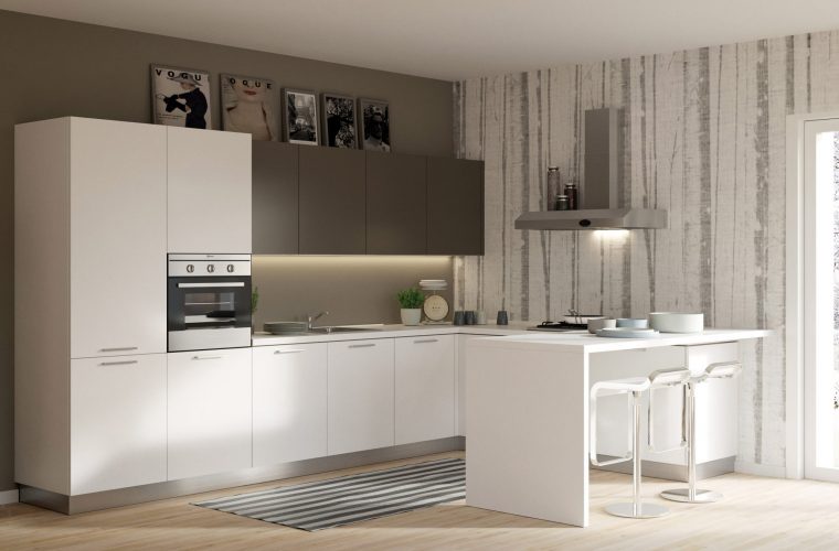 La dispensa ad angolo nelle cucine componibili 