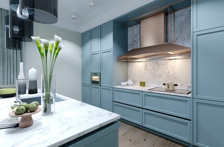 colori freddi cucina stile scelta colore tono
