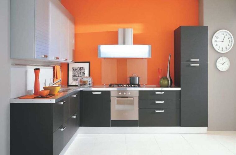 combinazione di colori cucina usata toni