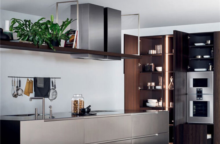 tendenze 2026 cucine in acciaio inox con isola cucina usata
