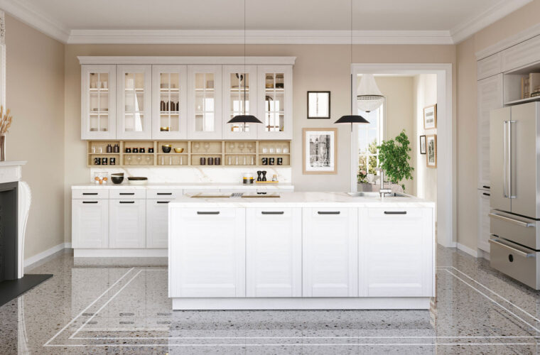 cucina isola cucine usate colore bianco