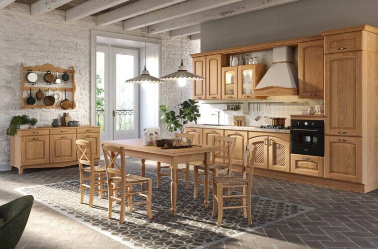 cucina classica lineare arredamento casa cucine