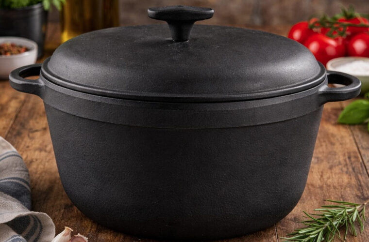 pentola in ghisa arredamento cucina usata